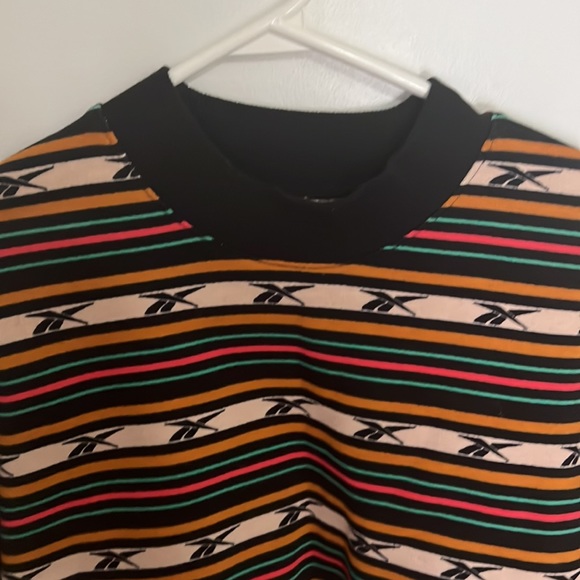 Reebok Classics Camp Stripe Crew Sweatshirt - Picture 4 of 4